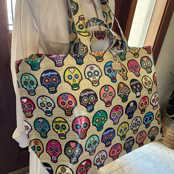 Consuela Bags Nwt Consuela Sugar Skull Grab N Go Jumbo Bag Poshmark